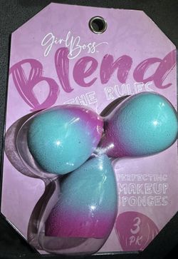 • 3 Pack Girl Boss Ombre Makeup Blending Sponges