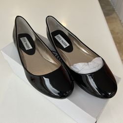 Steve Madden P-Heaven Black Patent Flats