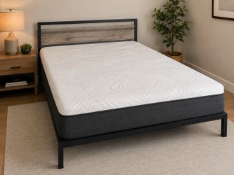 🛏️ 12” Queen Gel Memory Foam Mattress – Extra Firm Support