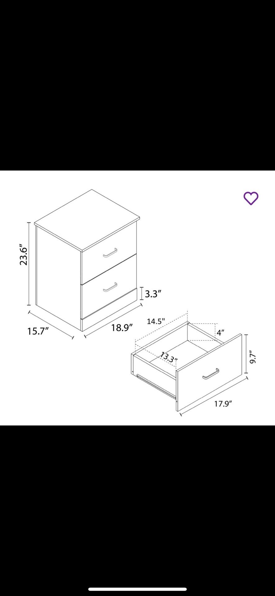 Drawer/ Night Stand