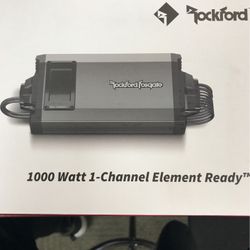 Rockford Fosgate M5-1000X1 MonoBlock Marine Amplifier 