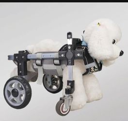 Adjustable Dog Wheelchair for Hind Legs Support Pet Mobility Aid Lightweight Pet