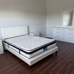 Bedroom Set Whit Mattress - Juego De Cuarto Con Colchon.