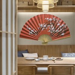 Collector's Treasure - "Schrödinger's Breeze" Plum Blossom Hand Fan