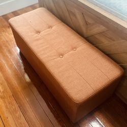 Bob’s Bettie Russet Storage Bench & Ottoman Set