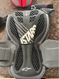 Alpine Stars Chest Protector Youth S/M with neck support