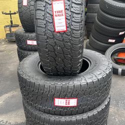 Four Truck Tires For Sale 285/70/17