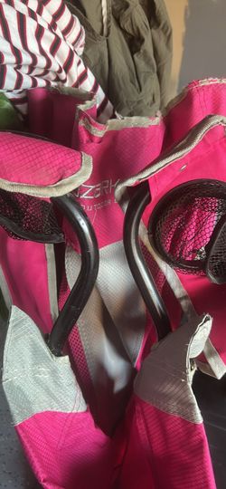 Pink Foldable Lawn Chair