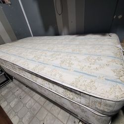 Free Twin bed set- mattress-Boxspring-frame