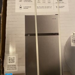 vissani 2 door mini stainless steel🧊🧊🧊🧊