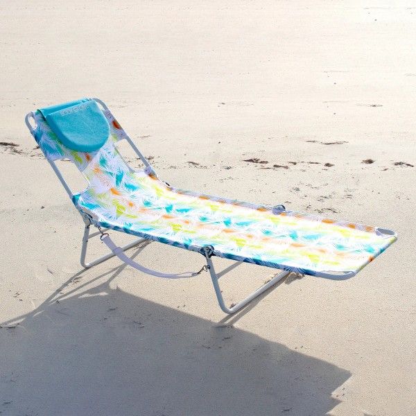 Body Glove Face Down Beach Lounger Folding Tanning Chair with Face Hole, 5 Positions Face Down Beach Lounge Chairs with Pillow Sunbathing Poolside