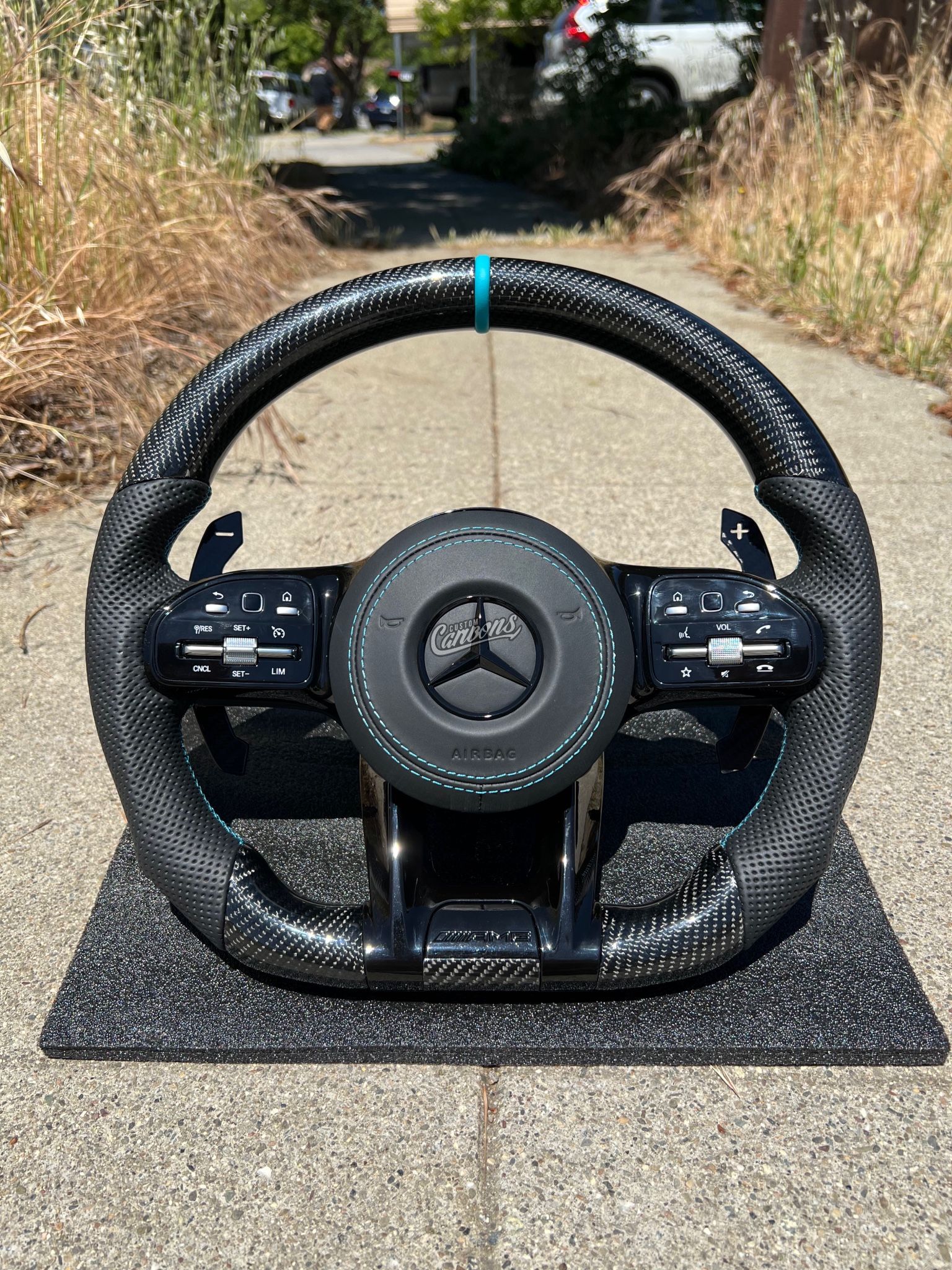AMG Style Custom Steering Wheel