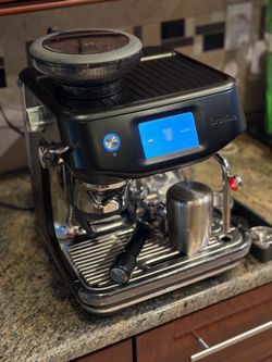 Breville touch impress espresso machine black
