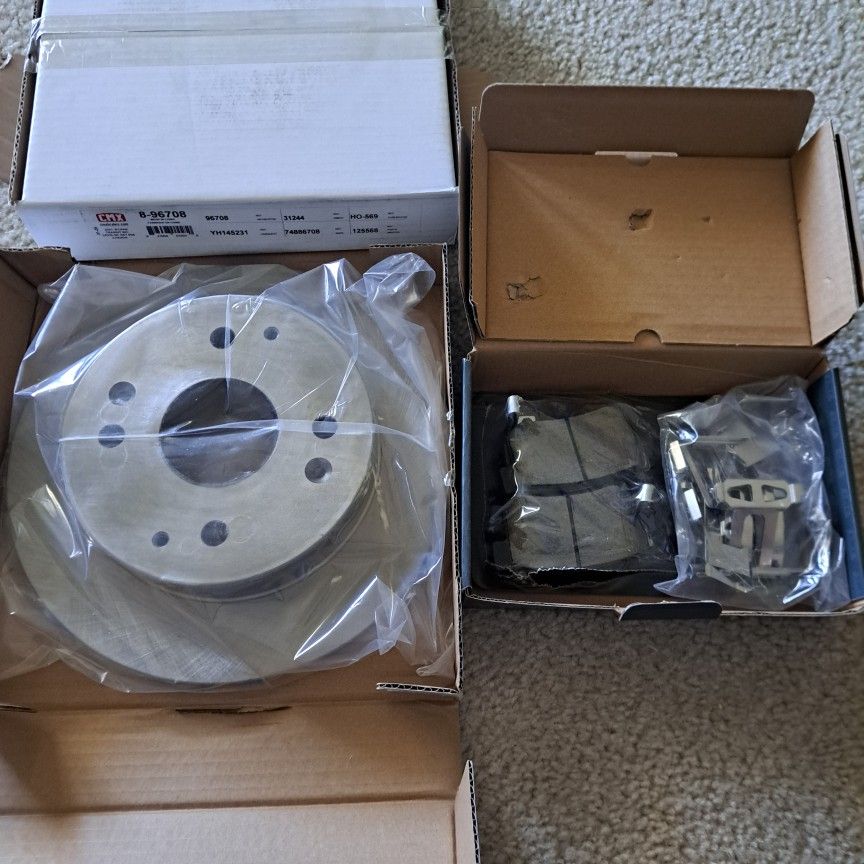 Honda Acccord rear disc brakes