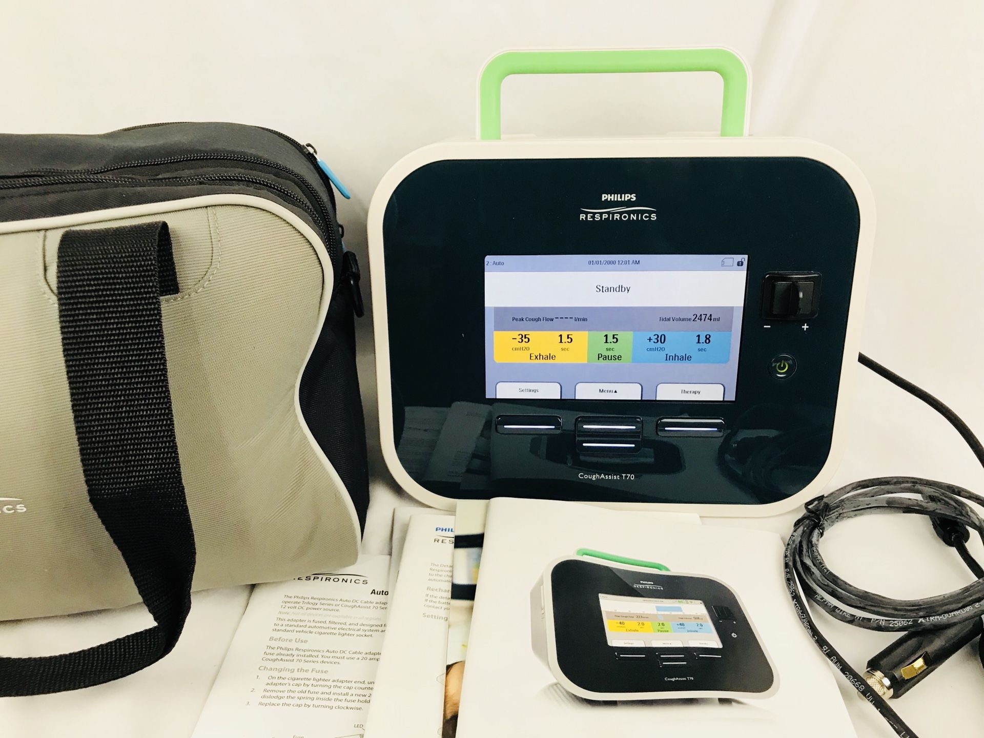Like New Philips Respironics Coughassist T70 Cough Assist