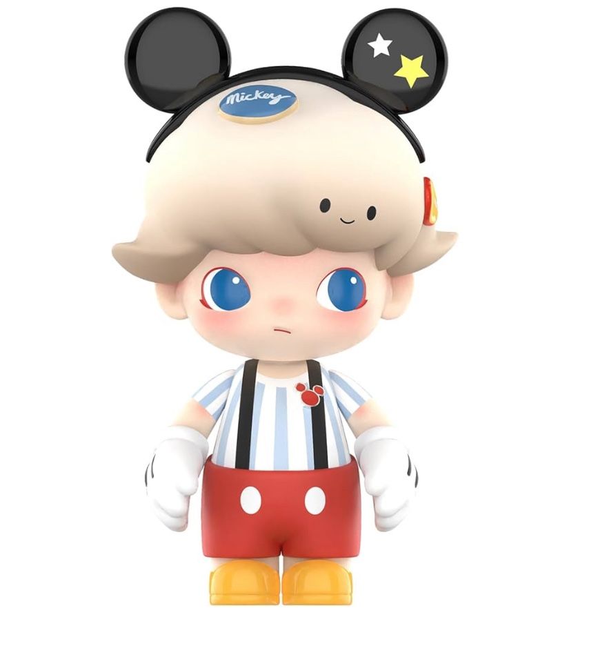 POP MART MEGA JUST DIMOO 400% Mickey Mouse 11.02in/28cm Figurine, Toys for Mordern Home Décor, Collectible Art Toy, 1PC
