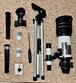 70 mm Telescope (Missing Eyepiece)