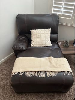 Leather couch