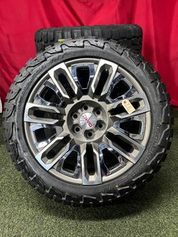 GMC Sierra Ultimate Denali Reproduction 6 Lug 22 Inch Wheels