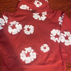 Red Denim Tears Hoodie