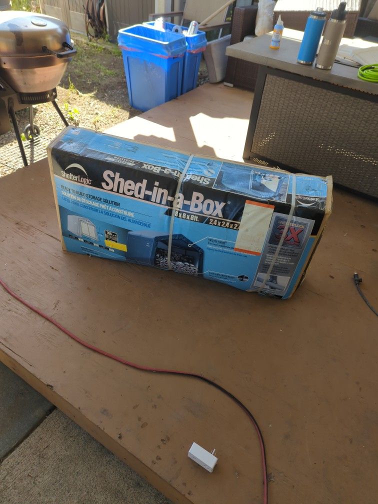 Shelterlogic Canopy Shed