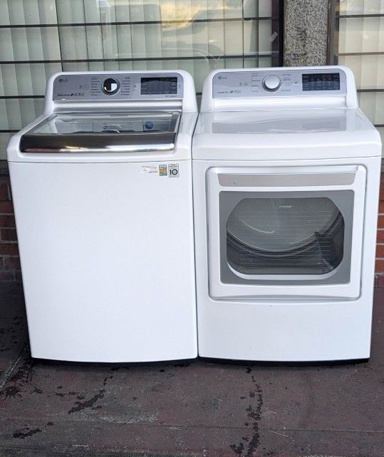 LG  XL Capacity 4.5 cuft washer and 7.4 cuft Electric Dryer. Works Perfect. 30 Days warranty