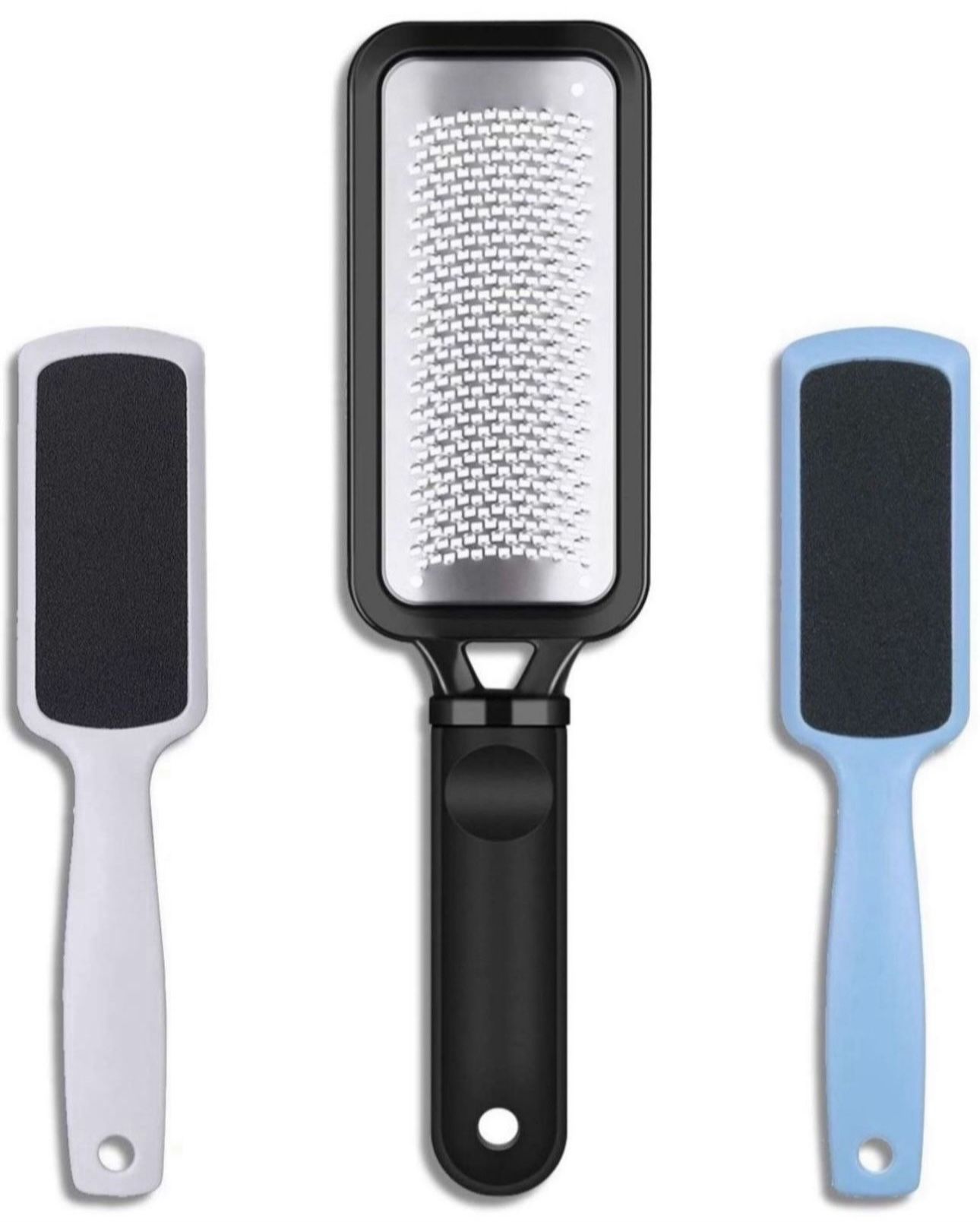 Gepege 3pcs Colossal Foot Scrubber Callus Remover for feet pedicure rasp Foot file for Dead Skin