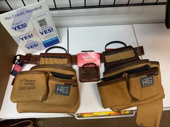WEAVER TOOL GEAR LEATHER SUPER ROOFER TOOL BELT