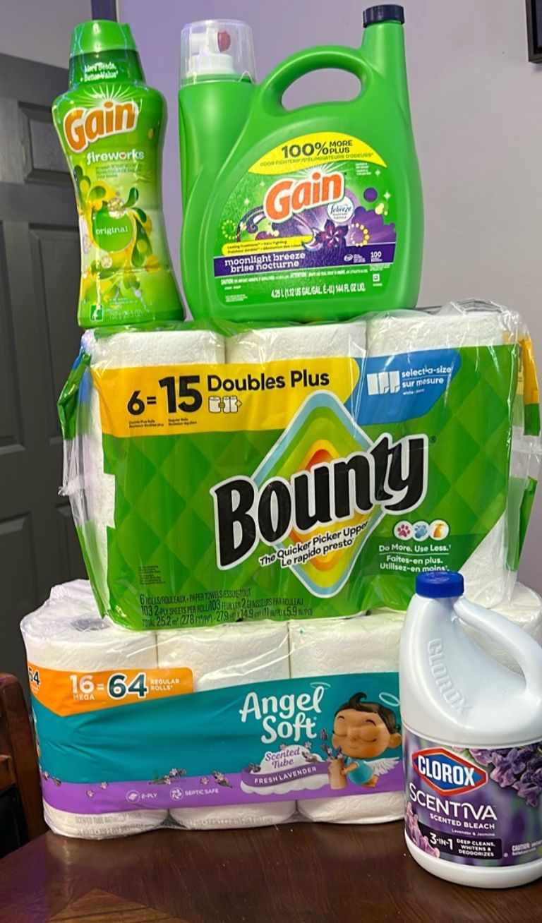 Laundry  And Bounty Bundle 
