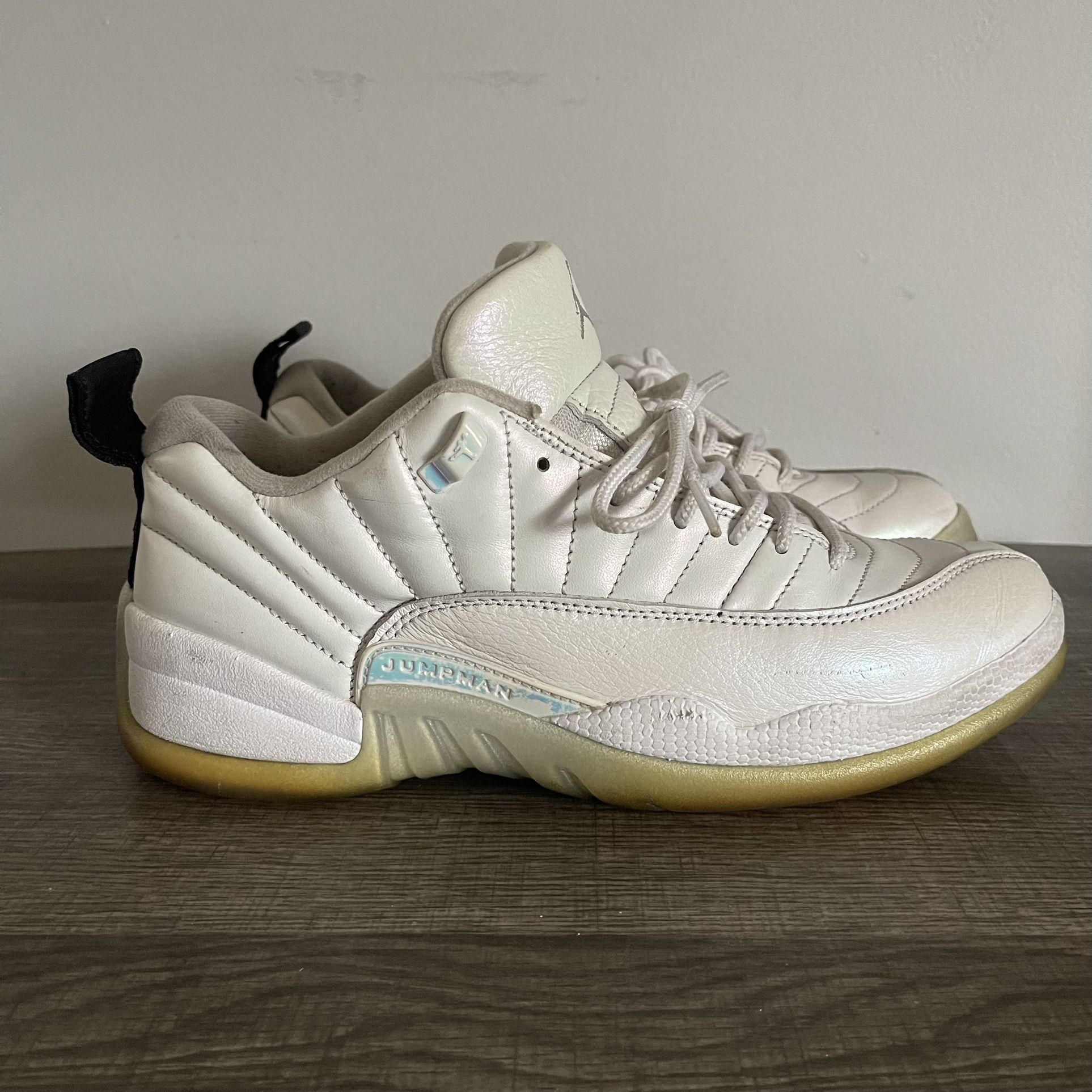 Air Jordan 12 Retro Low Top Easter Men’s White Sneakers Size US 9 - DB0733-190