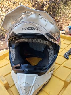 O'Neal White Motocross Helmet
