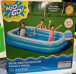 Bestway H2OGO! Blue Rectangular Family Pool – New & Sealed