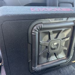 12” Kicker Sub With Amp