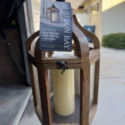 Lantern 16inch Hampton Bay