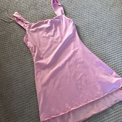 pink size s dress