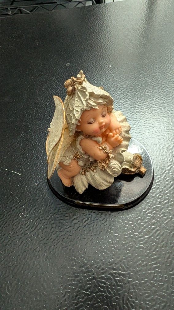 Fairy On Flower Knick Knack