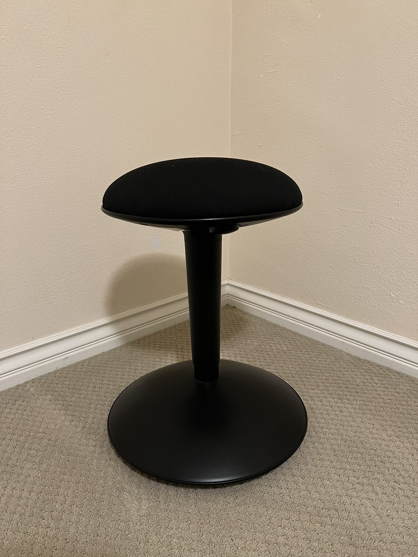 Ikea NILSERIK Standing support Black Barstool