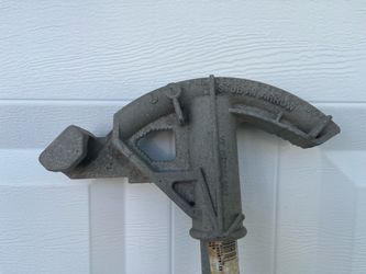 Pipe bender 63 inches tall