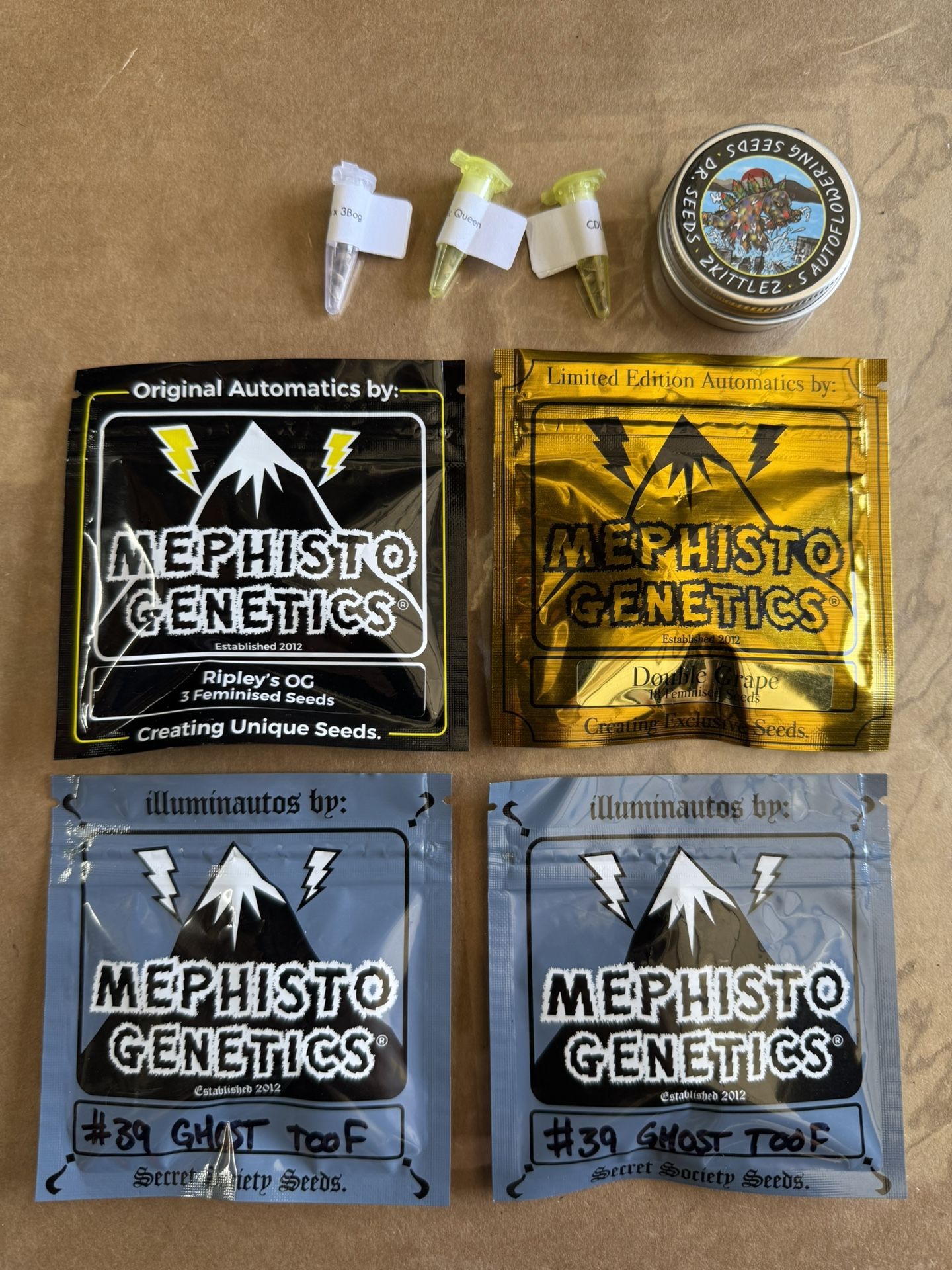 Mephisto Genetics Autoflower Seeds 420 Growing Supplies