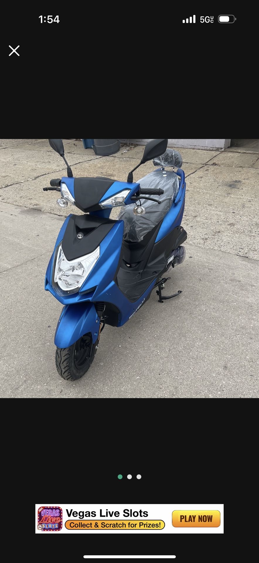Brand New Bintelli Flash 150cc No Trades