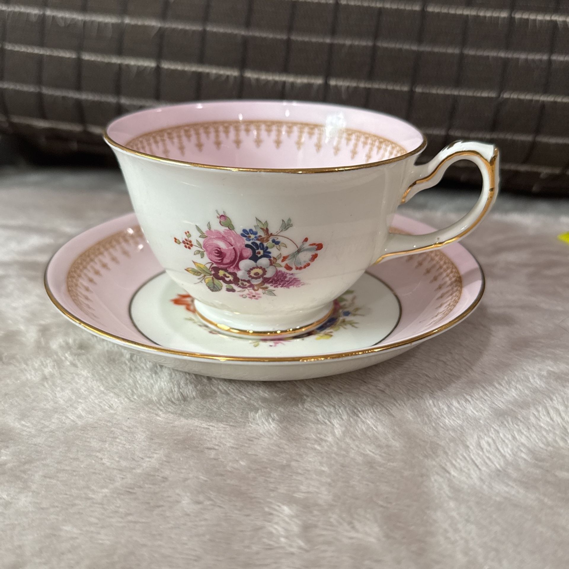 Vintage Hammersley & Co. Bone China Tea Cup and Saucer