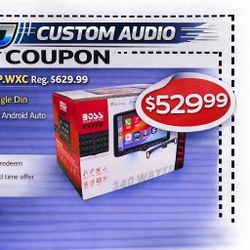 Boss Elite 10" Touchscreen Stereo Single Din Wireless Apple Carplay Android Auto Backup Camera  BE10ACP.WXC 🚨 Payment Options Available 🚨 No Credit 