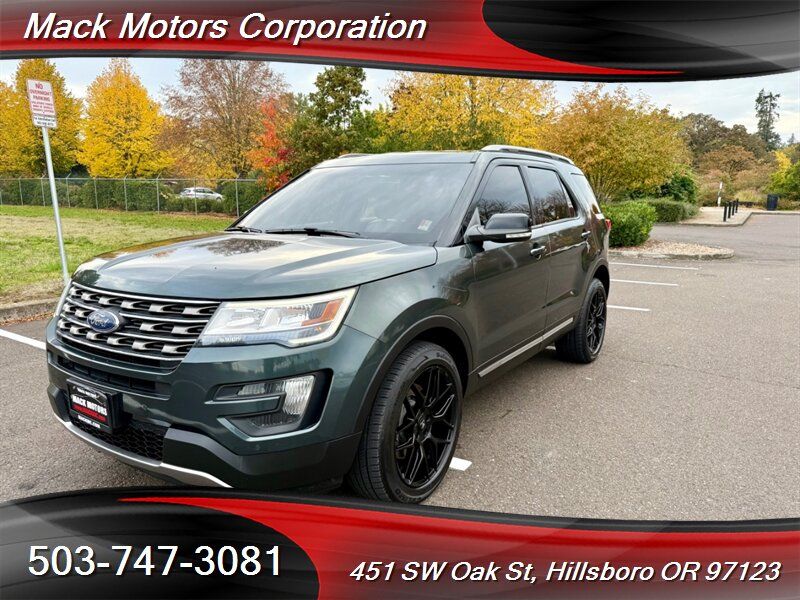 2016 Ford Explorer XLT Loaded Leather Back Up Camera New Tires AWD
