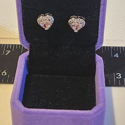 Heart shaped earrings