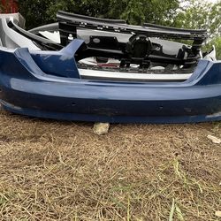 2018-2020 Blue Audi A5 S5 S-Line Rear Bumper 8W(contact info removed)C OEM YW13