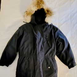Womans Eddie Bauer Extra Large Goose Down Parka