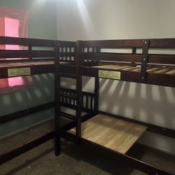 Quadruple Twin Size Bunk Bed 