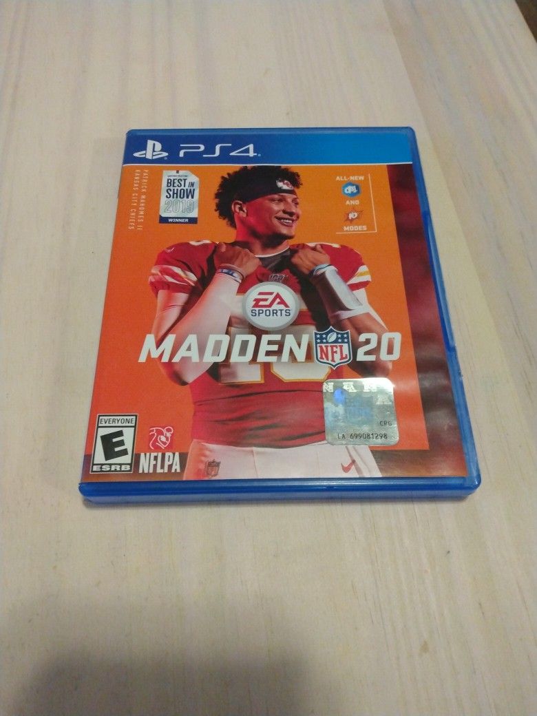 Madden 20 PS4 