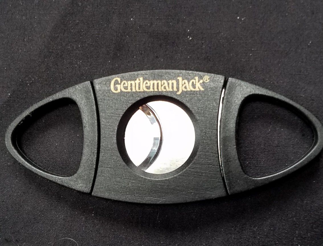 Gentleman Jack Daniels Cigar Cutter Double Bladed Guillotine Limited Edition NEW
