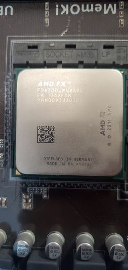 Amd Fx 6300 Cpu Six Core Processor Am3